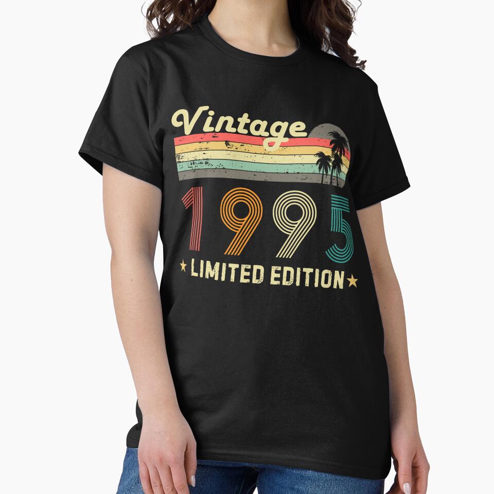 Vintage 1995 Limited Edition Retro Sunset by Adrian Kane T-Shirts, Hoodie, Sweatshirt | BlankRebels.com (Image 2)