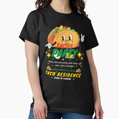 "Taco Party", Taco Lover by TrendingCloth99 T-Shirts, Hoodie, Sweatshirt | BlankRebels.com (Image 2)