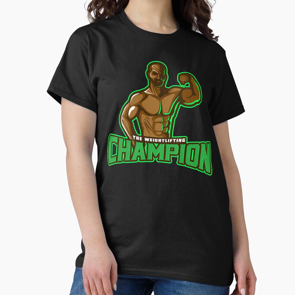 THE WEIGHTLIFTING CHAMPION by MJ96-PRO T-Shirts, Hoodie, Sweatshirt | BlankRebels.com (Image 2)