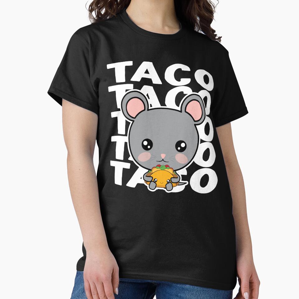a mouse eating taco by samah82 T-Shirts, Hoodie, Sweatshirt | BlankRebels.com (Image 2)