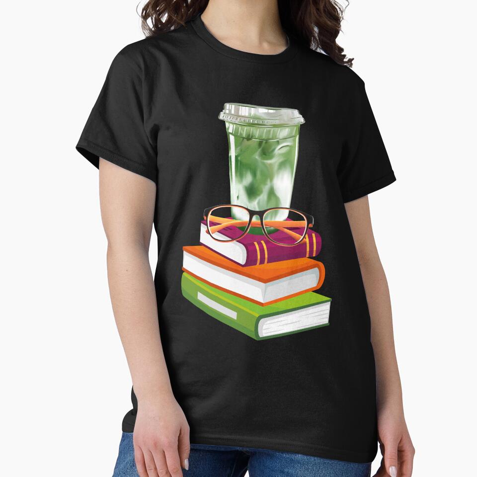 Iced Matcha and Books by MochaBookClub T-Shirts, Hoodie, Sweatshirt | BlankRebels.com (Image 2)