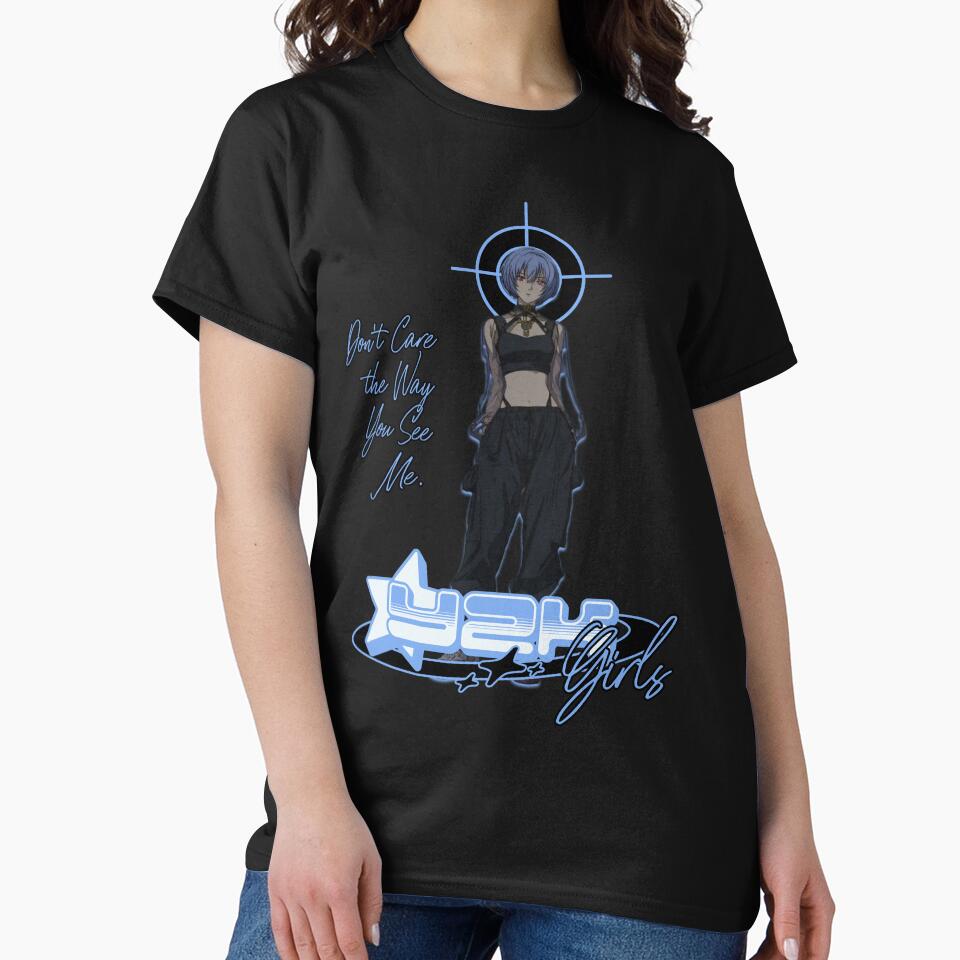 Rei Ayanami Y2K by VoidGarden T-Shirts, Hoodie, Sweatshirt | BlankRebels.com (Image 2)