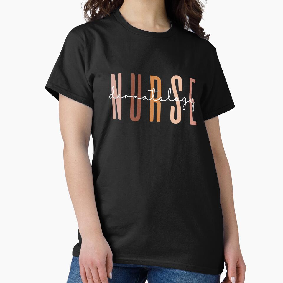 Strong Dermatology Nurse Melanin African Medical Nurses by JRRTs T-Shirts, Hoodie, Sweatshirt | BlankRebels.com (Image 2)