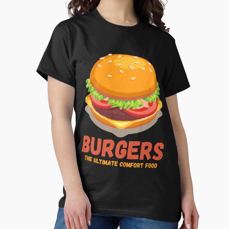 Burgers - The ultimate comfort food - Burger Binge by WBP Mart T-Shirts, Hoodie, Sweatshirt | BlankRebels.com (Image 2)