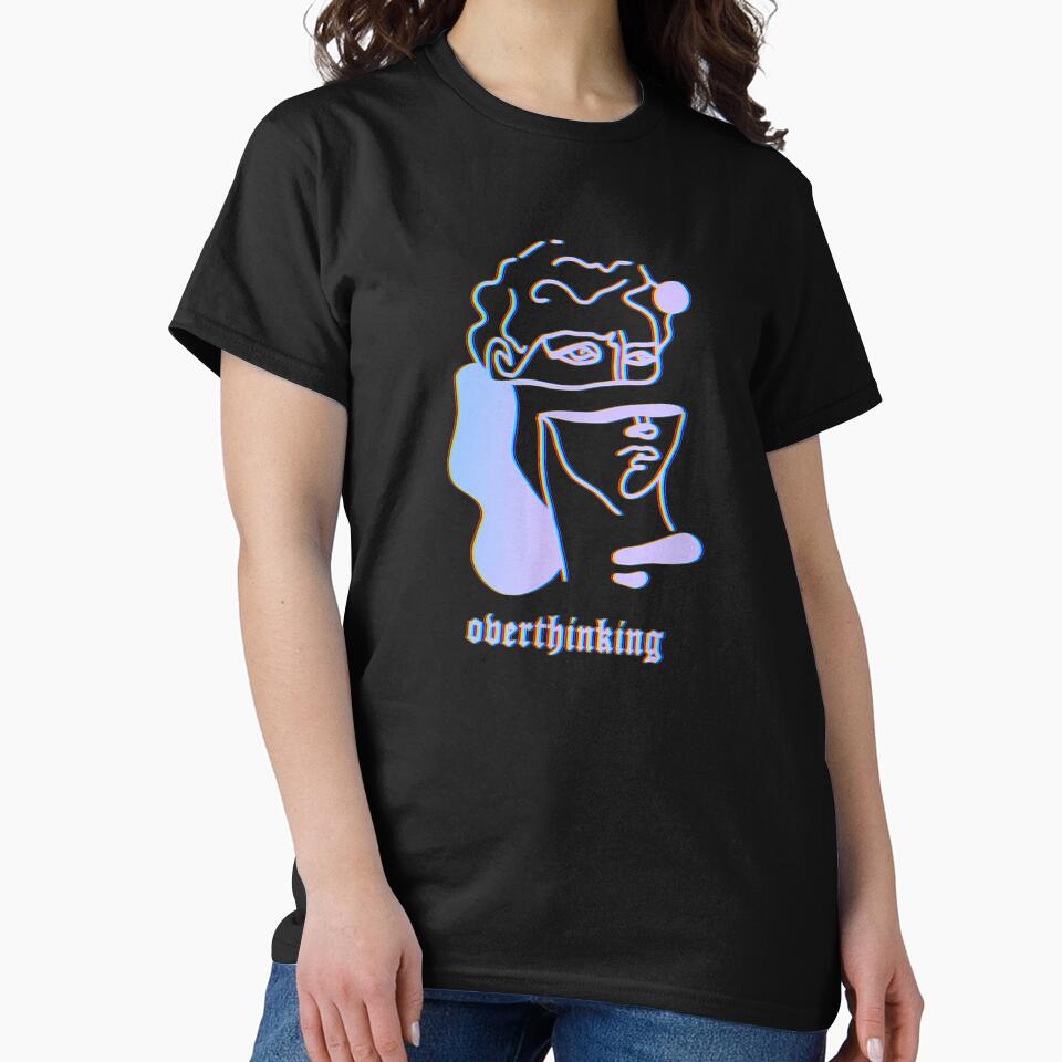 Michelangelo Vaporwave E Girl E Boy Aesthetic Overthinking by ninapfvu T-Shirts, Hoodie, Sweatshirt (Image 2)