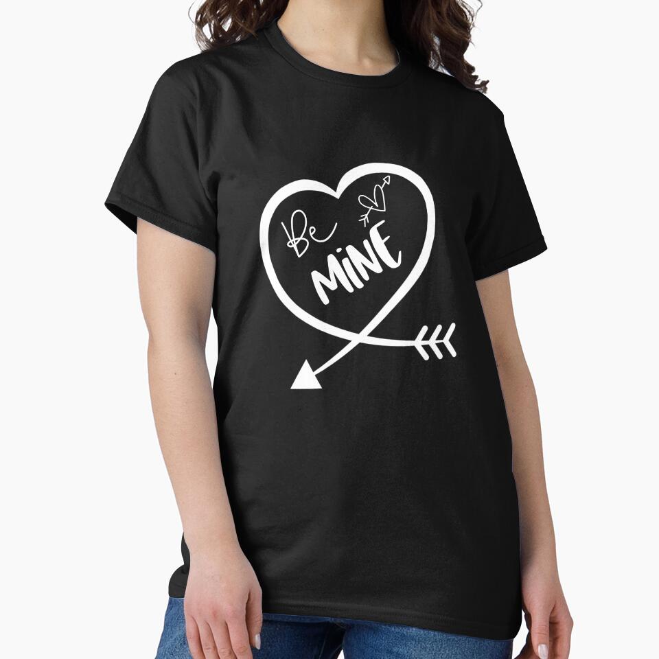Valentine For Women Rustic Be Mine With Heart & Arrow by Sapphire Star T-Shirts, Hoodie, Sweatshirt (Image 2)