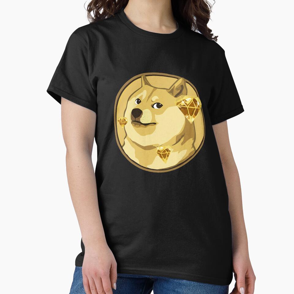 Diamond Crypto Doge by zzz888 T-Shirts, Hoodie, Sweatshirt | BlankRebels.com (Image 2)