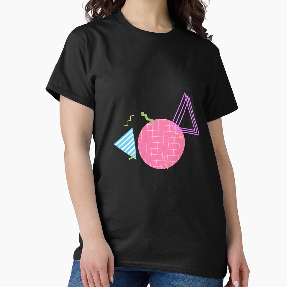 90s throwback shapes by buckal T-Shirts, Hoodie, Sweatshirt | BlankRebels.com (Image 2)
