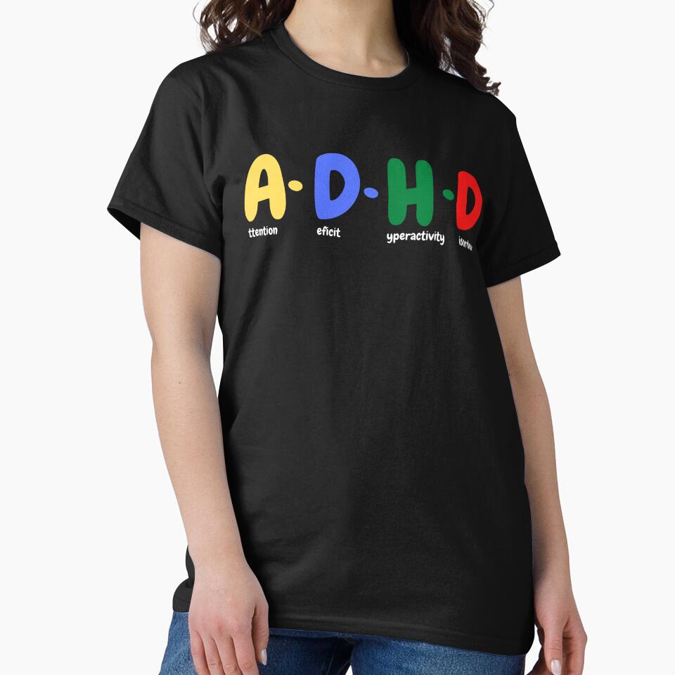 ADHD is Awesome | ADHD awareness by MerlinTea T-Shirts, Hoodie, Sweatshirt | BlankRebels.com (Image 2)