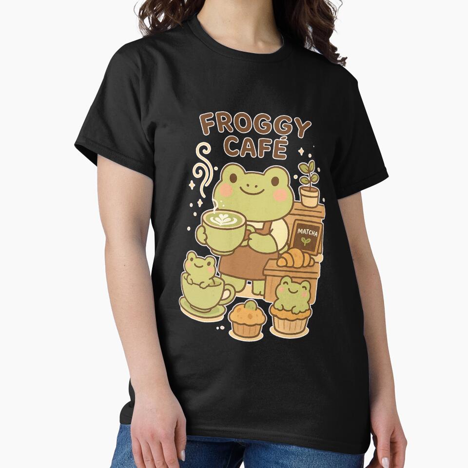 Froggy Café by FBA T-Shirts, Hoodie, Sweatshirt | BlankRebels.com (Image 2)