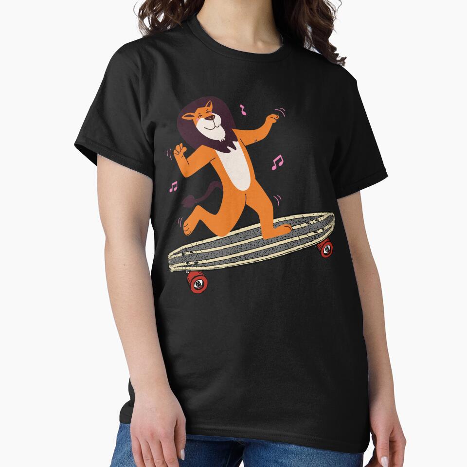 lion a skate by mauryaart563 T-Shirts, Hoodie, Sweatshirt | BlankRebels.com (Image 2)