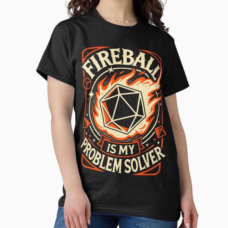 Fireball Is My Problem Solver by Snouleaf T-Shirts, Hoodie, Sweatshirt | BlankRebels.com (Image 2)
