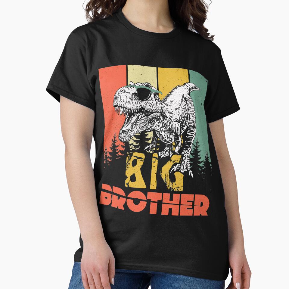 Big Brother Trex Dinosaur by Hananiah Merch T-Shirts, Hoodie, Sweatshirt | BlankRebels.com (Image 2)