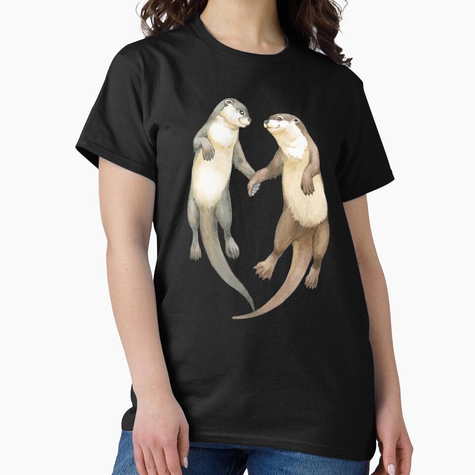 Watercolor Significant Otter by thepawster T-Shirts, Hoodie, Sweatshirt | BlankRebels.com (Image 2)