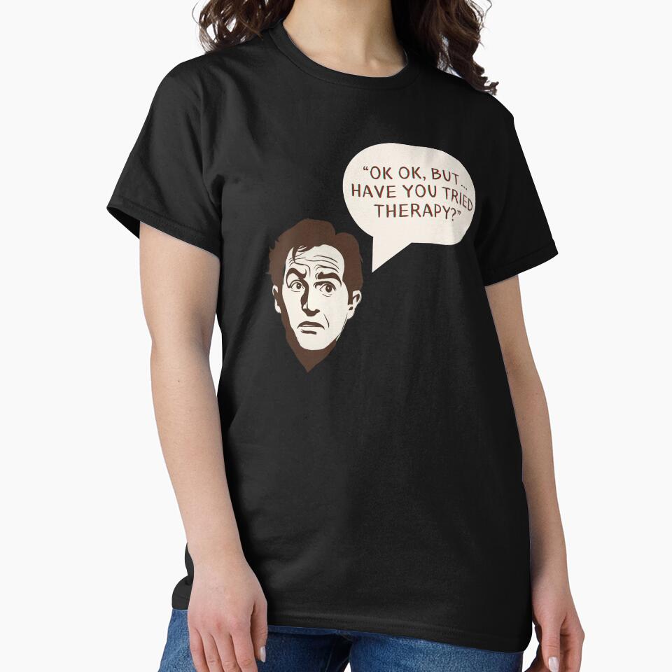 Ok but have you tried therapy? by YenViolet T-Shirts, Hoodie, Sweatshirt | BlankRebels.com (Image 2)