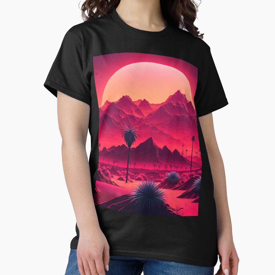 A Synthwave World Beyond Our Own by Mullet Monkey T-Shirts, Hoodie, Sweatshirt | BlankRebels.com (Image 2)