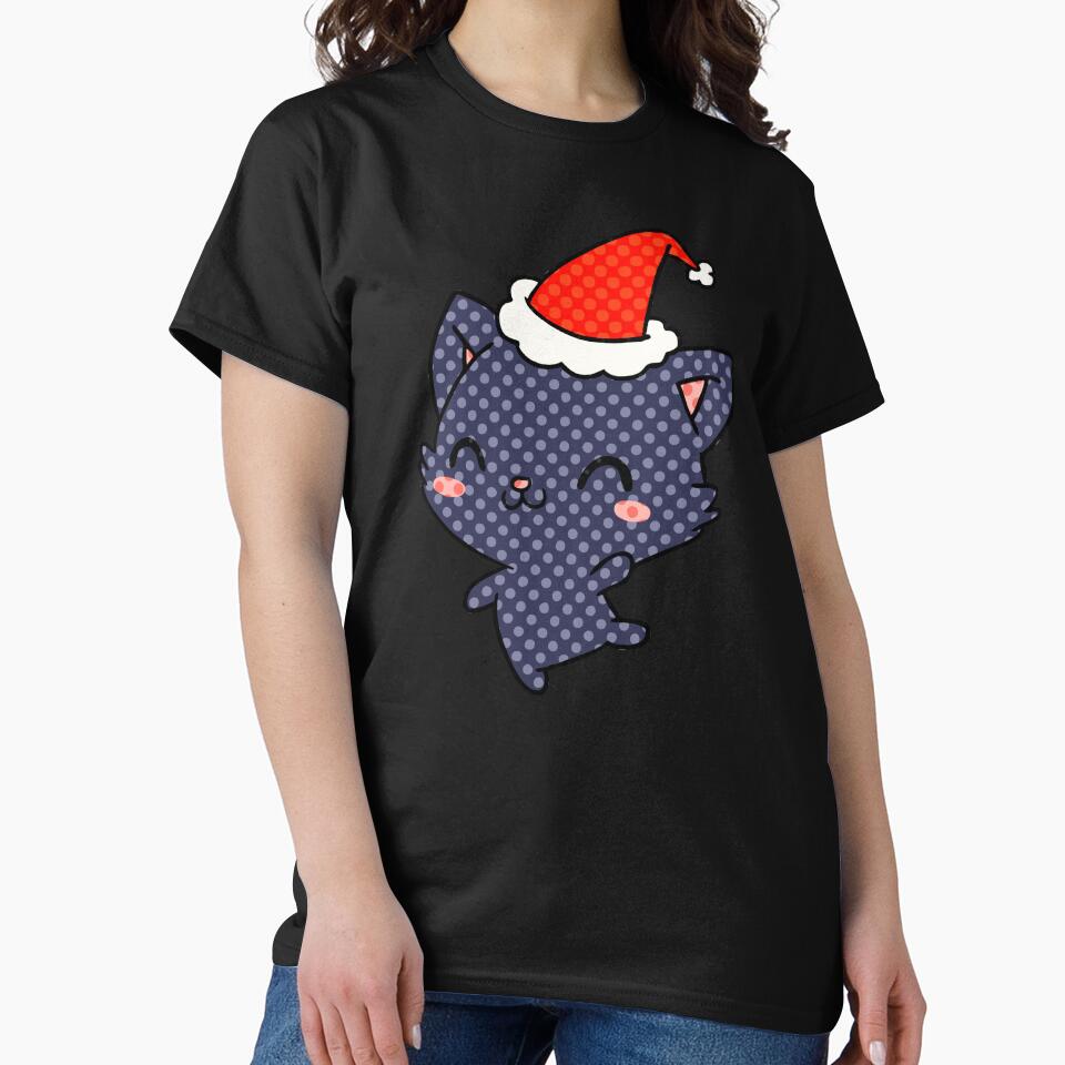 Christmas Meow Cat Lover Christmas gift by Happy-PrintZ T-Shirts, Hoodie, Sweatshirt | BlankRebels.com (Image 2)