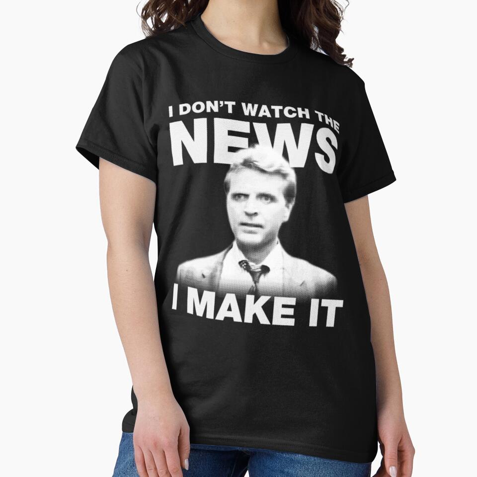 I Don't Watch The News by Aleksandar Kostjuk T-Shirts, Hoodie, Sweatshirt | BlankRebels.com (Image 2)