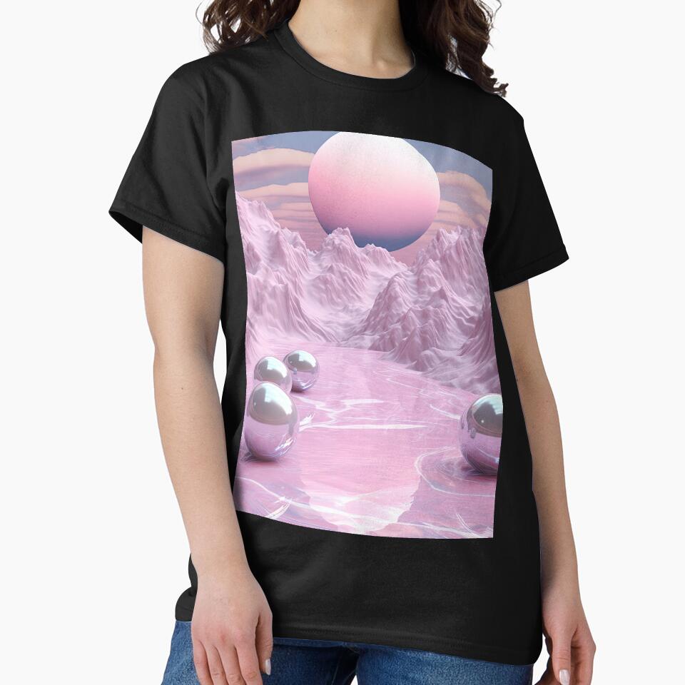 Vaporwave Visions: Ethereal Wonderland by Mullet Monkey T-Shirts, Hoodie, Sweatshirt | BlankRebels.com (Image 2)