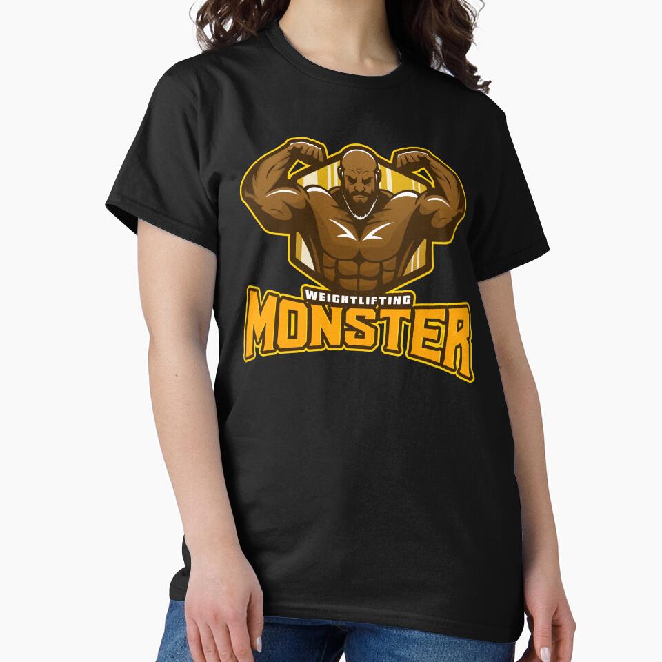 WEIGHTLIFITING MONSTER!!! by MJ96-PRO T-Shirts, Hoodie, Sweatshirt | BlankRebels.com (Image 2)