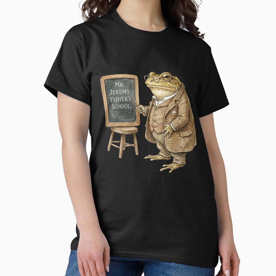 Professor Toad Vintage Dark Academia by ForestLibrary T-Shirts, Hoodie, Sweatshirt | BlankRebels.com (Image 2)