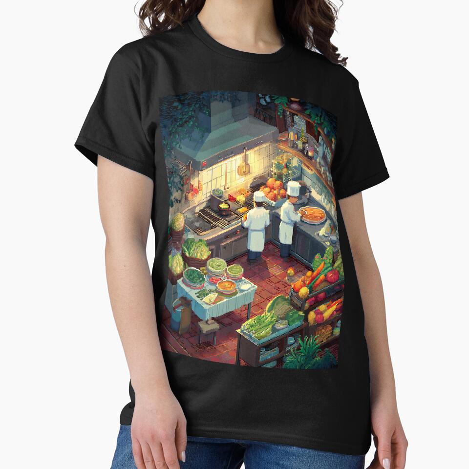 Retro Pixel Art Food by bapupa T-Shirts, Hoodie, Sweatshirt | BlankRebels.com (Image 2)