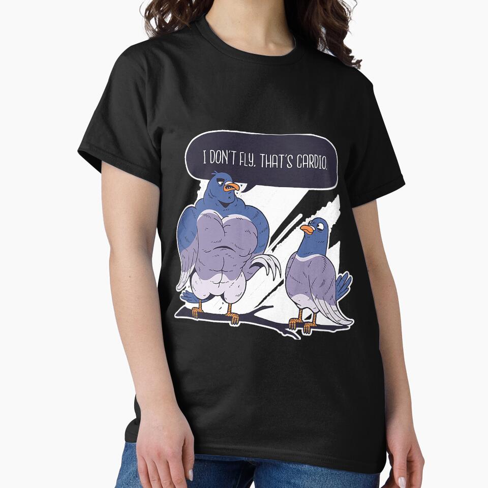 I Dont Fly Gym Fitness Workout by SkyCloudBlue T-Shirts, Hoodie, Sweatshirt | BlankRebels.com (Image 2)