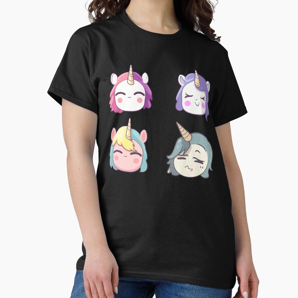 Unicorn Sticker Pack by StickerWorlds T-Shirts, Hoodie, Sweatshirt | BlankRebels.com (Image 2)