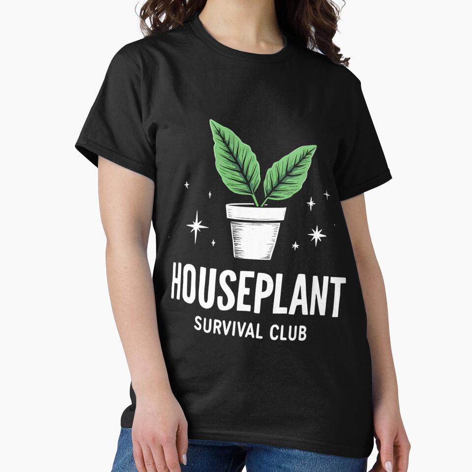 Houseplant Survival Club Design by immydnwapl45 T-Shirts, Hoodie, Sweatshirt | BlankRebels.com (Image 2)
