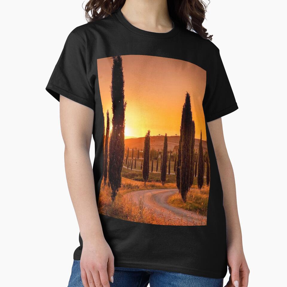 BEAUTIFUL SUNSET IN TUSCANY, ITALY by MJ96-PRO T-Shirts, Hoodie, Sweatshirt | BlankRebels.com (Image 2)