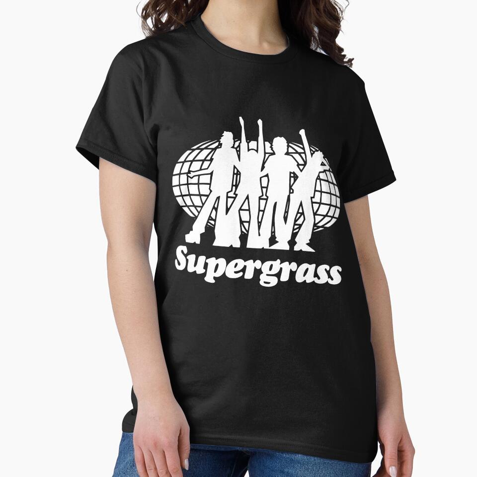 Supergrass (Band) HD Logo by KPopverse2 T-Shirts, Hoodie, Sweatshirt | BlankRebels.com (Image 2)