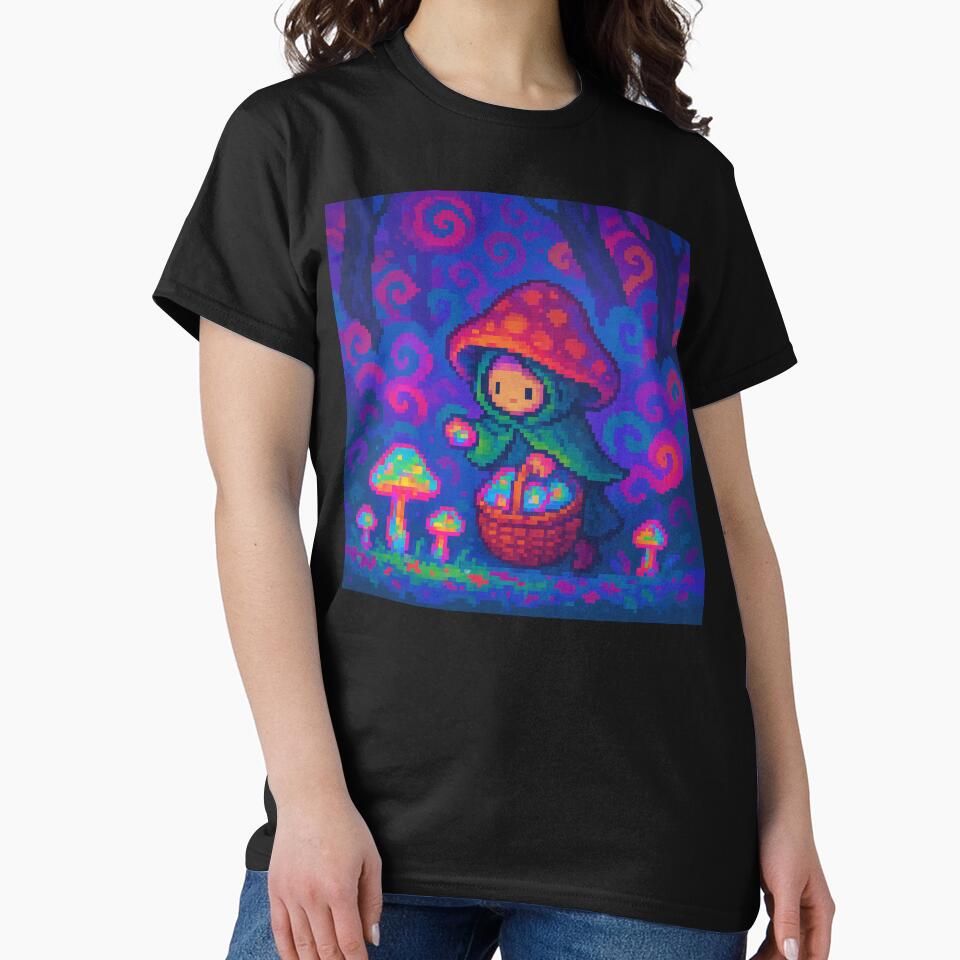 Mushroom Forager by PixCthulhu T-Shirts, Hoodie, Sweatshirt | BlankRebels.com (Image 2)