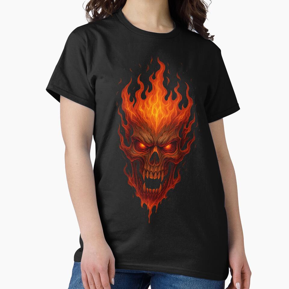 Scream Rising from the Flames by VivaThread T-Shirts, Hoodie, Sweatshirt | BlankRebels.com (Image 2)