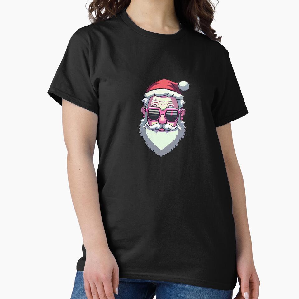 Cool Santa with sunglasses. 2 by Pixelarium