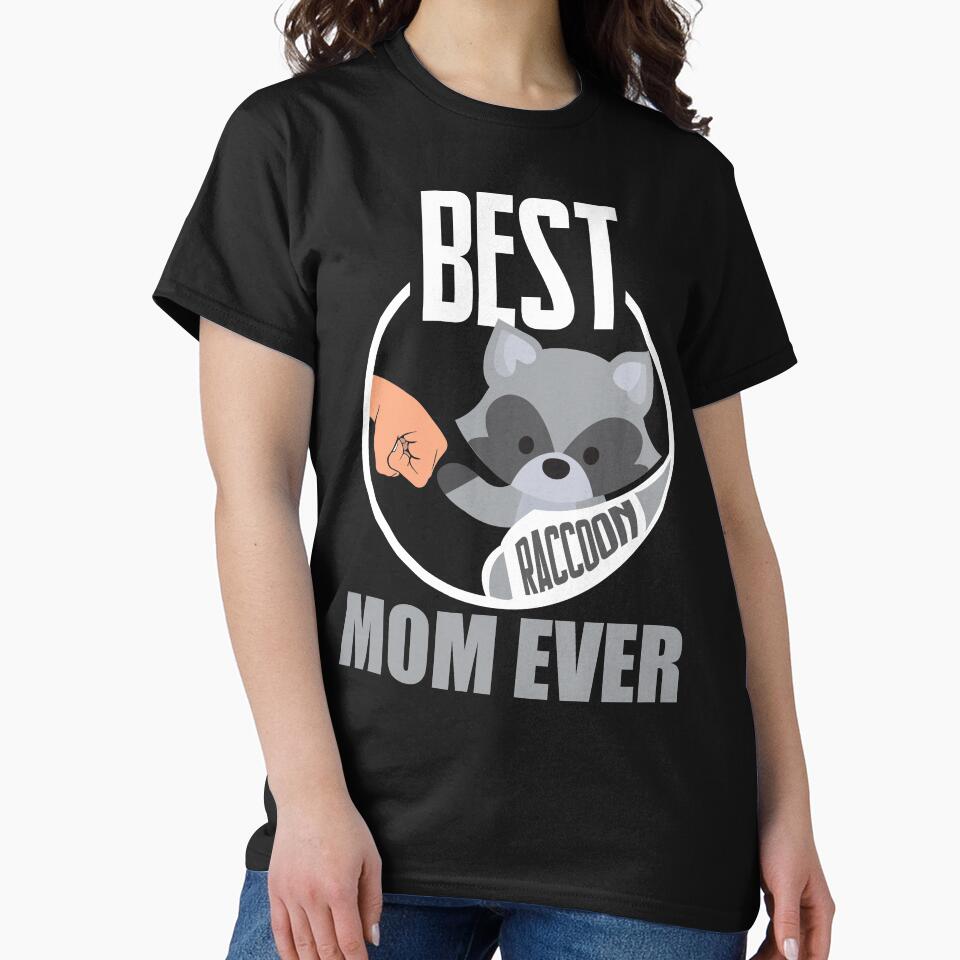 Best raccoon mom by Myshelter T-Shirts, Hoodie, Sweatshirt | BlankRebels.com (Image 2)