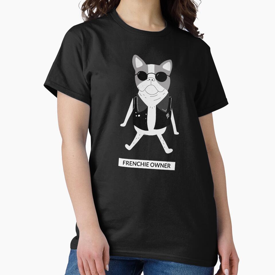 Frenchie Owner Cool French Bulldog by Harmonick-Tees Hoodie, Sweatshirt | BlankRebels.com (Image 2)