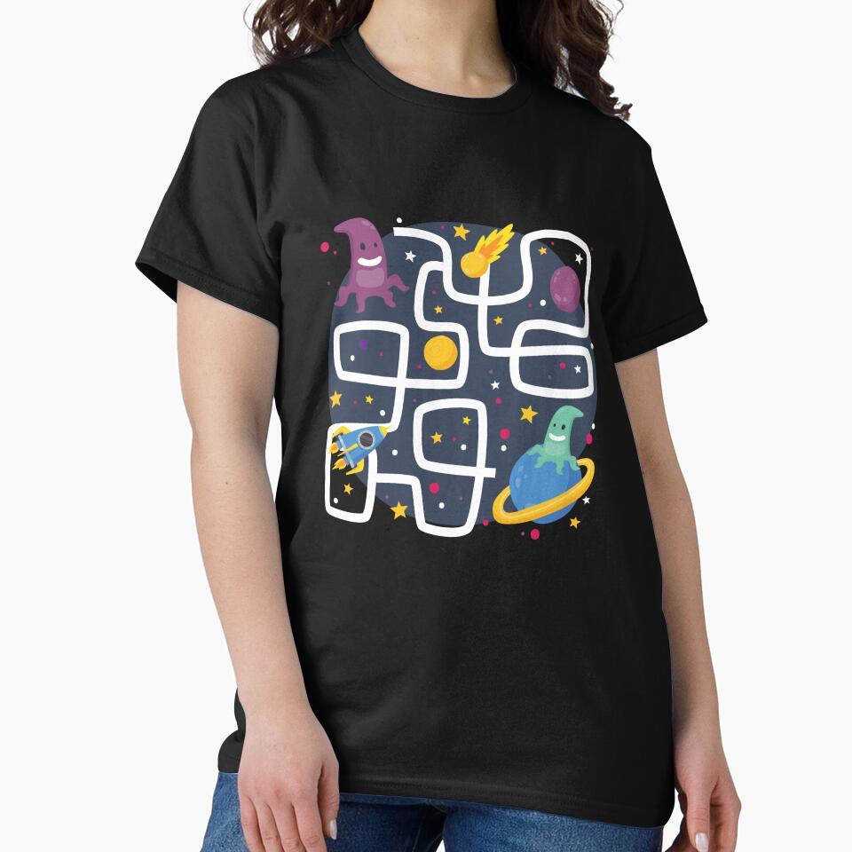 Space Maze Monsters T-Shirts, Hoodie, Sweatshirt
