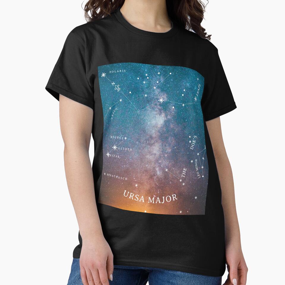 Ursa Major Constellation by LadyZodiac T-Shirts, Hoodie, Sweatshirt | BlankRebels.com (Image 2)