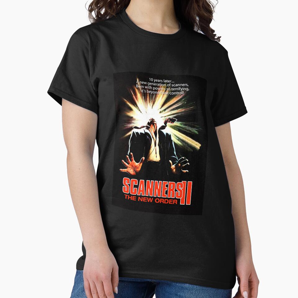 Scanners 2 The New Order Halloween Horror movie scifi film by ScannersTuyenHo T-Shirts, Hoodie, Sweatshirt (Image 2)