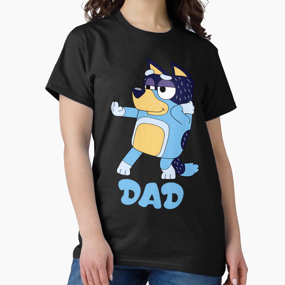 Blueys Dad Love Fathers Day by ootsuoclos T-Shirts, Hoodie, Sweatshirt | BlankRebels.com (Image 2)