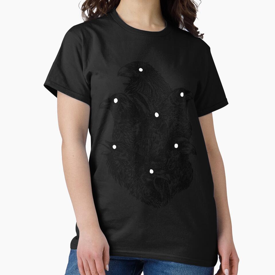 Raven Pattern Dark by uzlvrlwwsux58 T-Shirts, Hoodie, Sweatshirt | BlankRebels.com (Image 2)