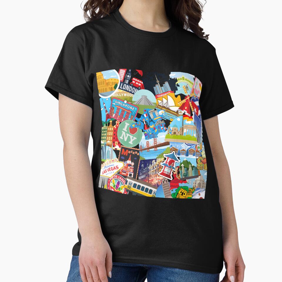Exploring The World by LuMarks T-Shirts, Hoodie, Sweatshirt | BlankRebels.com (Image 2)