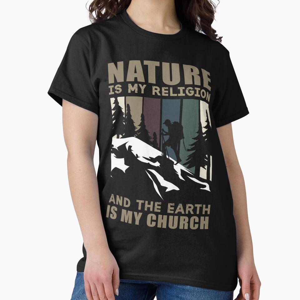 Nature is my religion, the earth is my church by TaraGbear