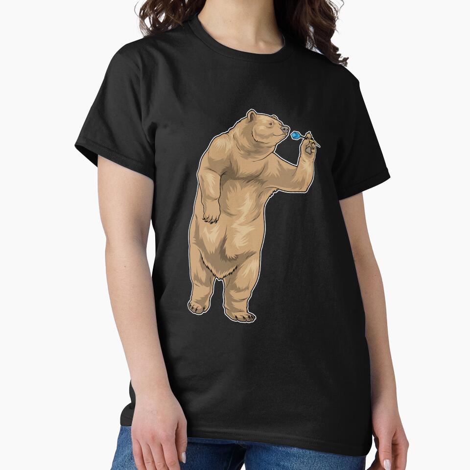 Bear Darts Dart by Snabdesign84 T-Shirts, Hoodie, Sweatshirt | BlankRebels.com (Image 2)