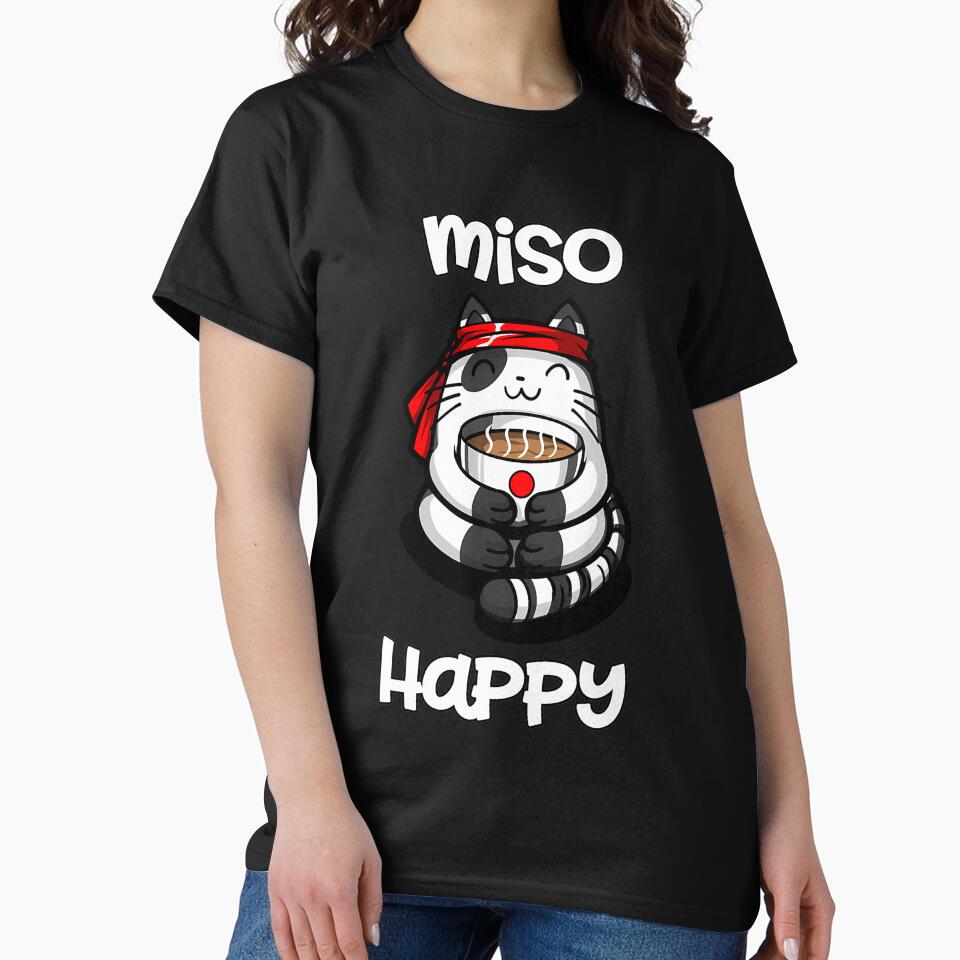 Miso Happy Cat Sushi by hdukiyxgb46 T-Shirts, Hoodie, Sweatshirt | BlankRebels.com (Image 2)