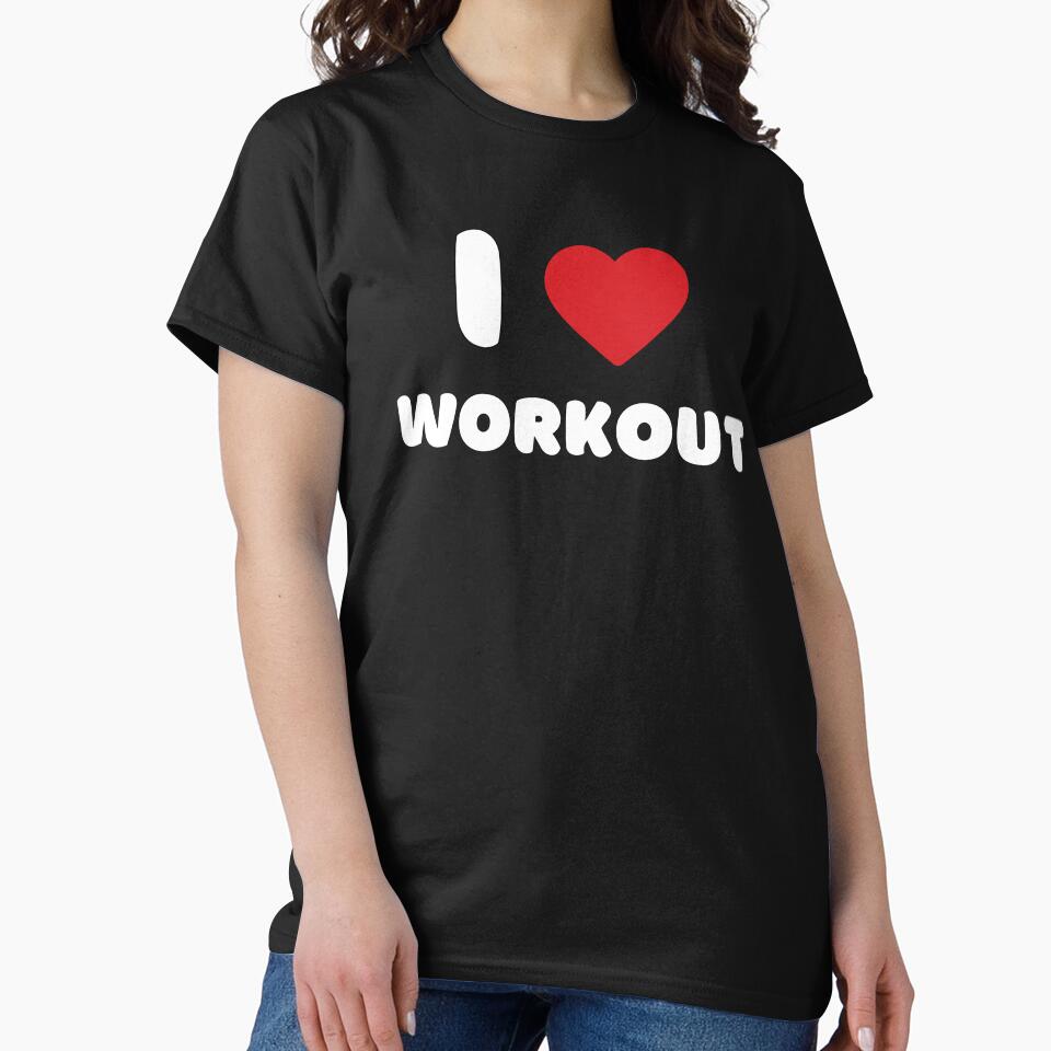 I Love Workout by Itsheartshop T-Shirts, Hoodie, Sweatshirt | BlankRebels.com (Image 2)