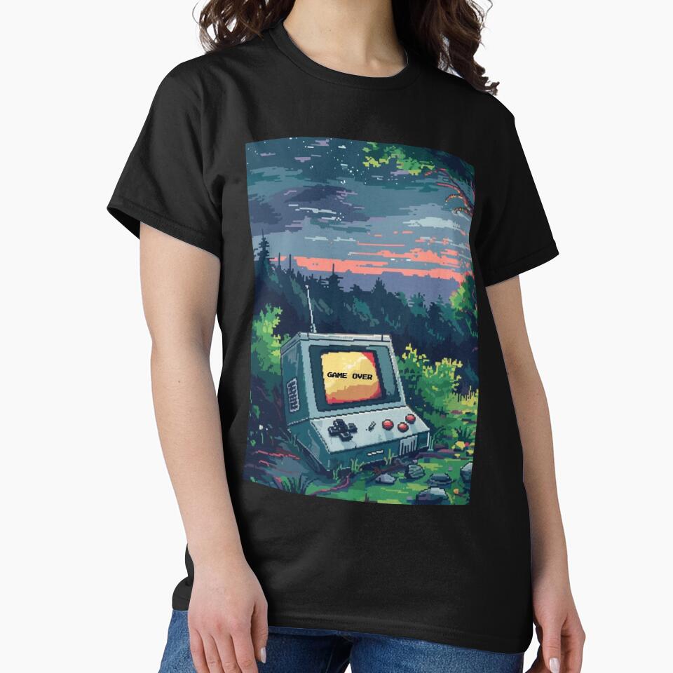 Pixel Retro Gaming – Nostalgic Arcade Tee by Hussar08 Hoodie, Sweatshirt | BlankRebels.com (Image 2)