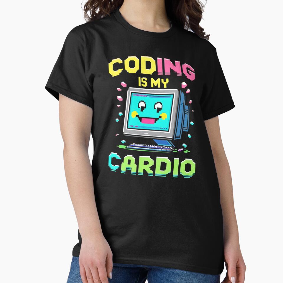 Coding Is My Cardio Software Developer Joke by DomTeesHaven