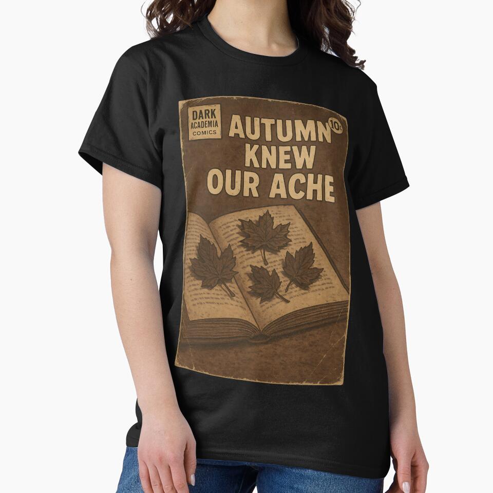 Vintage Dark Academia: Autumn knew out ache by bapupa T-Shirts, Hoodie, Sweatshirt | BlankRebels.com (Image 2)