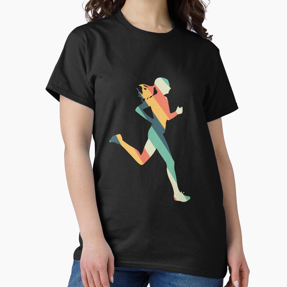 Vintage retro style Running by SweetThreads79 T-Shirts, Hoodie, Sweatshirt | BlankRebels.com (Image 2)